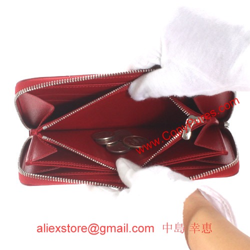 ルイヴィトン エピ ジッピーウォレット 長財布 カーマイン M60304 【2012年新作】